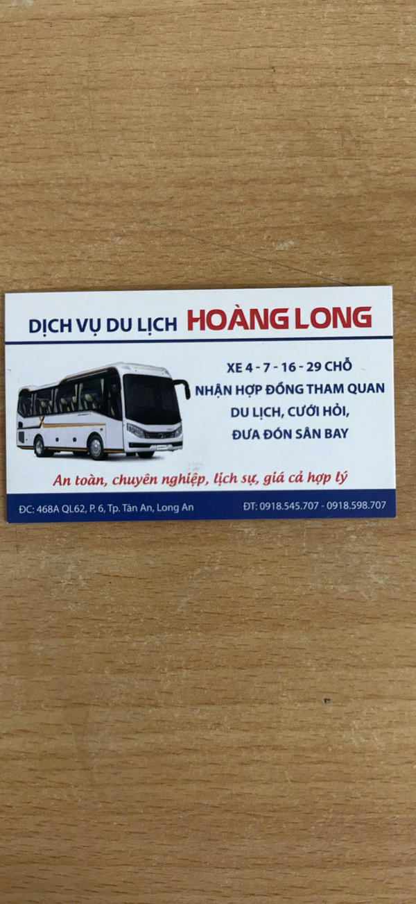 Dịch vụ du lịch Hoàng Long - Công Ty TNHH Dịch Vụ Bảo Vệ Công Nghệ Cao Hoàng Long